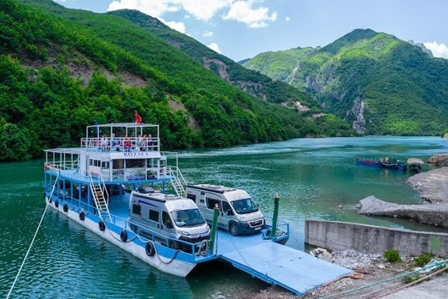 Komani Lake to Valbonë